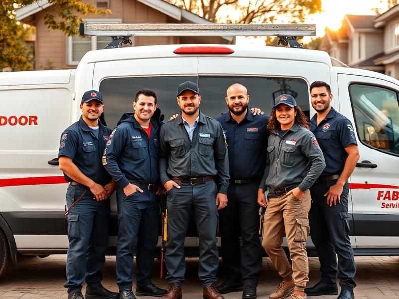 Garage Door La Palma professional technician team